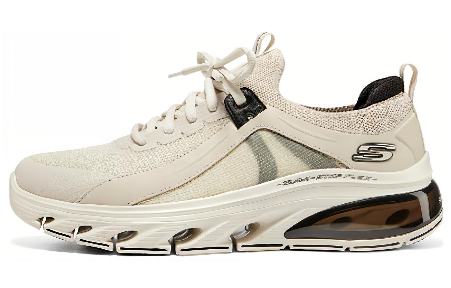 

Кроссовки Glide Step для бега мужские с низким верхом желтые/черные Skechers