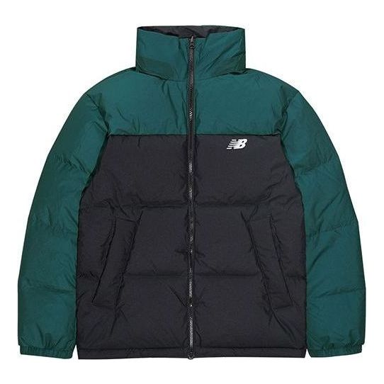 

Куртка New Balance Classic Reversible Puffer Jacket 'Black Green', черный