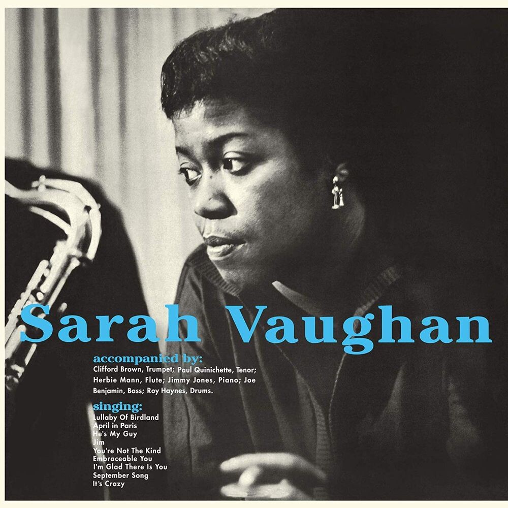 

Виниловая пластинка LP Sarah Vaughan With Clifford Brown [Blue Vinyl] - Sarah Vaughan, Clifford Brown