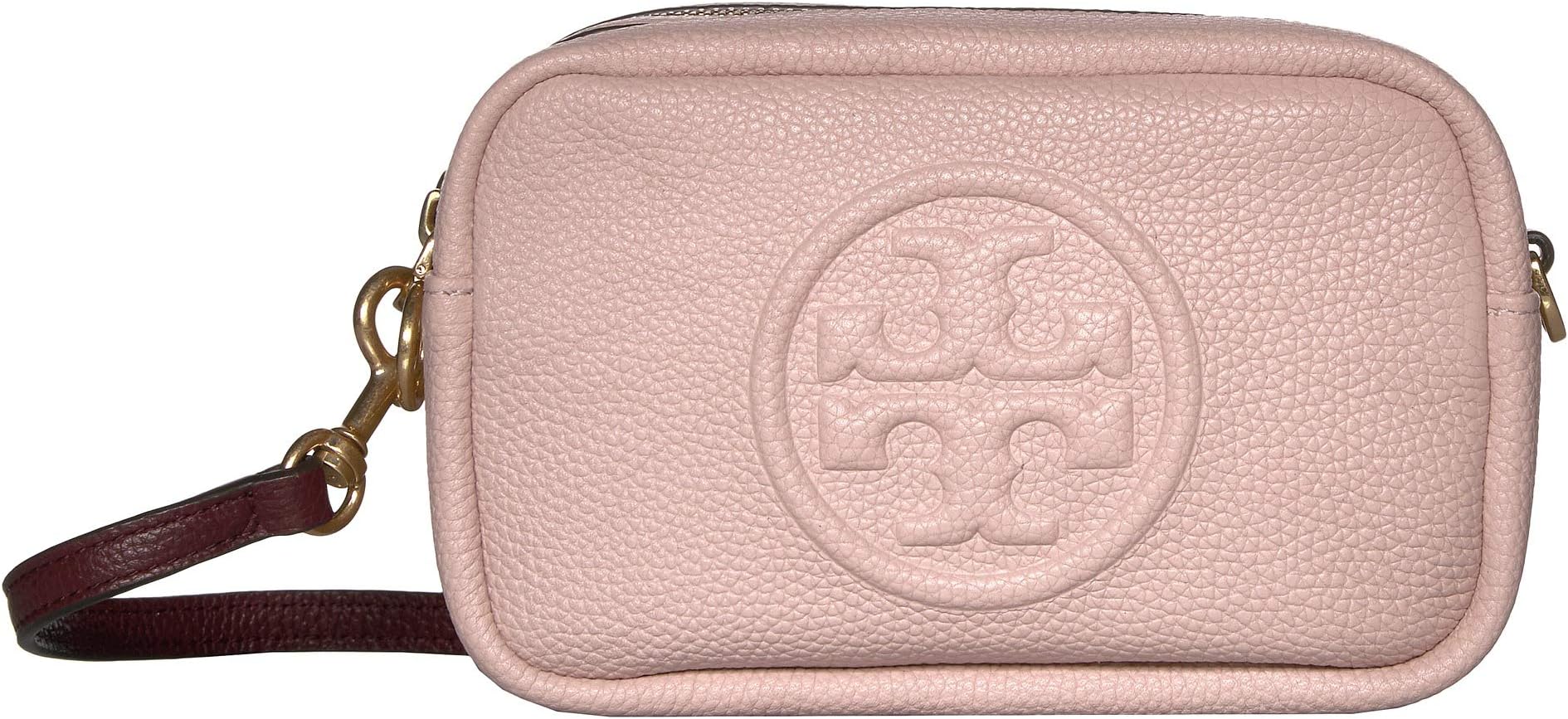 

Сумка Tory Burch Perry Bombe Mini Bag, цвет Shell Pink