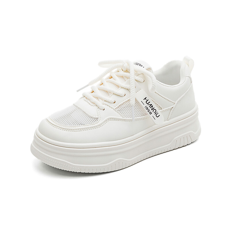 

Кроссовки HUANQIU Skateboarding Shoes Women's Low-top White, цвет Off-white