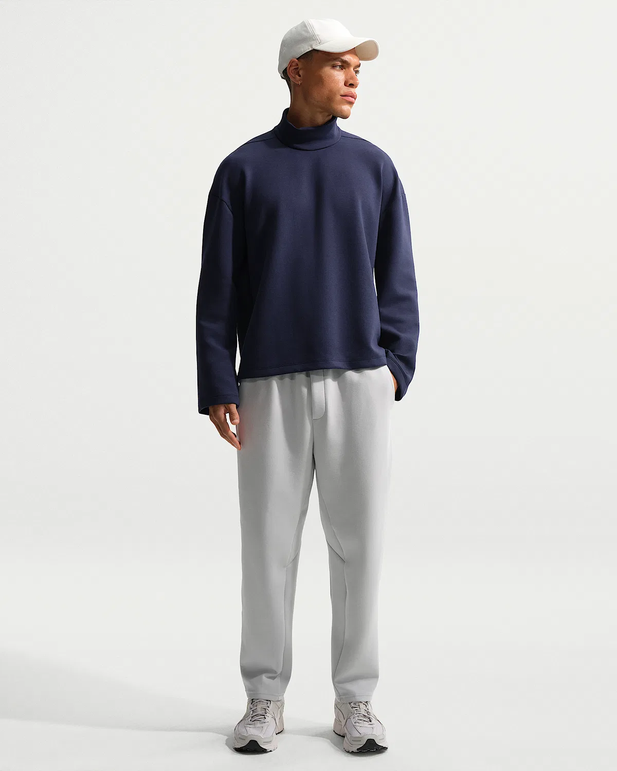 Мужские штаны Dri-FIT Nike 24.7 ImpossiblySoft, Grey Fog/Light Smoke Grey