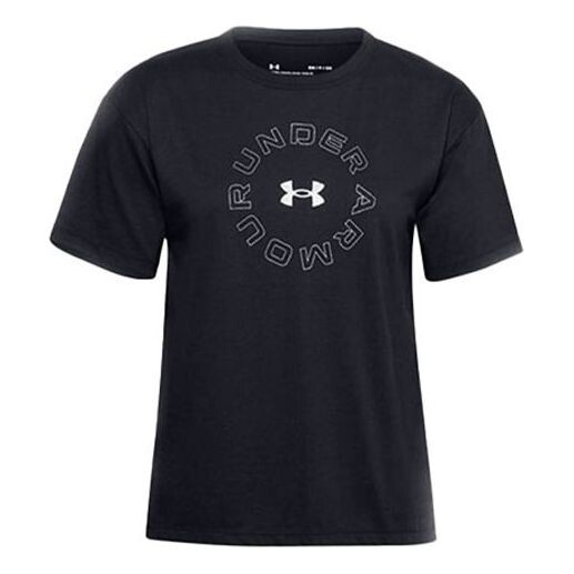 

Футболка wordmark graphic tee 'black' Under Armour, черный