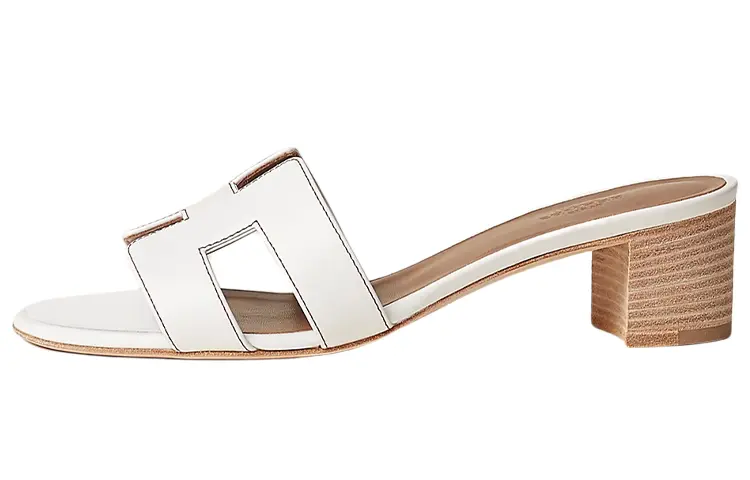 Женские сандалии Hermes, белый