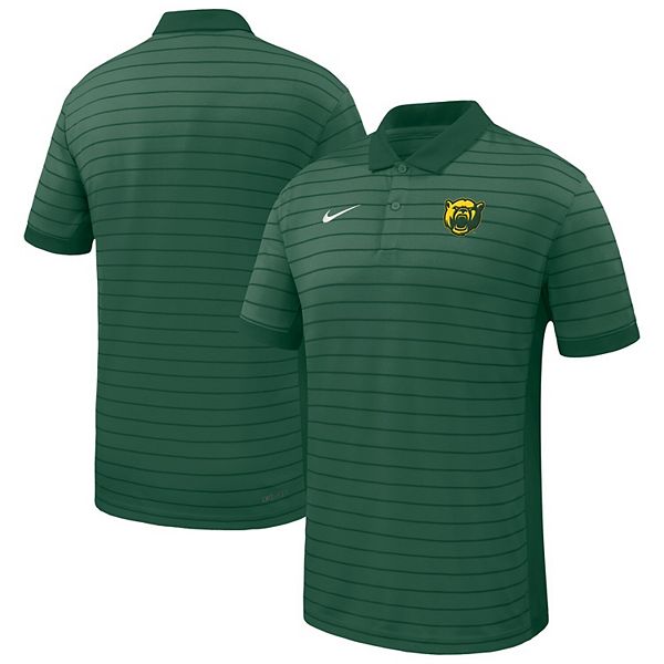 

Мужская зеленая футболка Baylor Bears 2025, тренеры на старте сезона, поло Victory Stripe Performance. Nike
