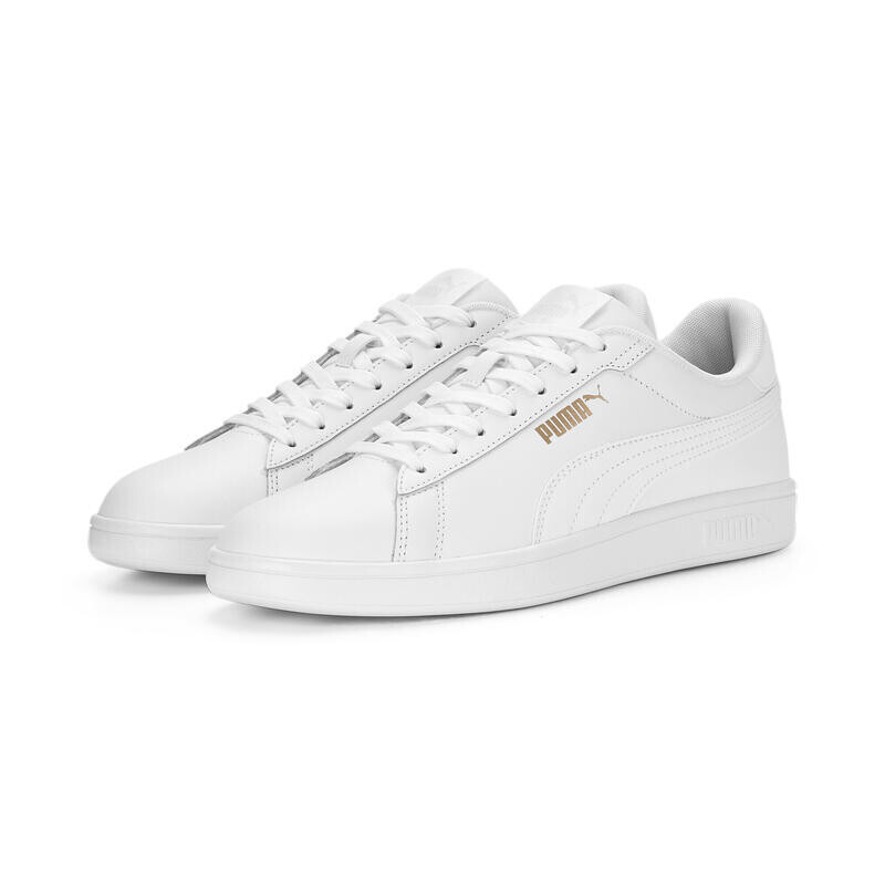 

Кроссовки Smash 3.0 L для взрослых PUMA Белое Золото, Белый, Кроссовки Smash 3.0 L для взрослых PUMA Белое Золото