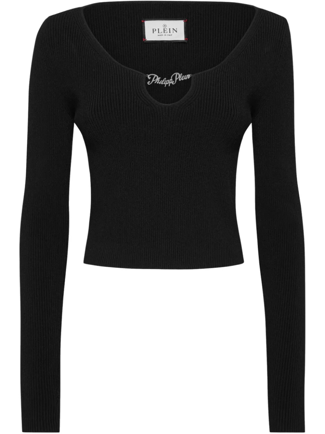 

Укороченный топ Philipp Plein, черный