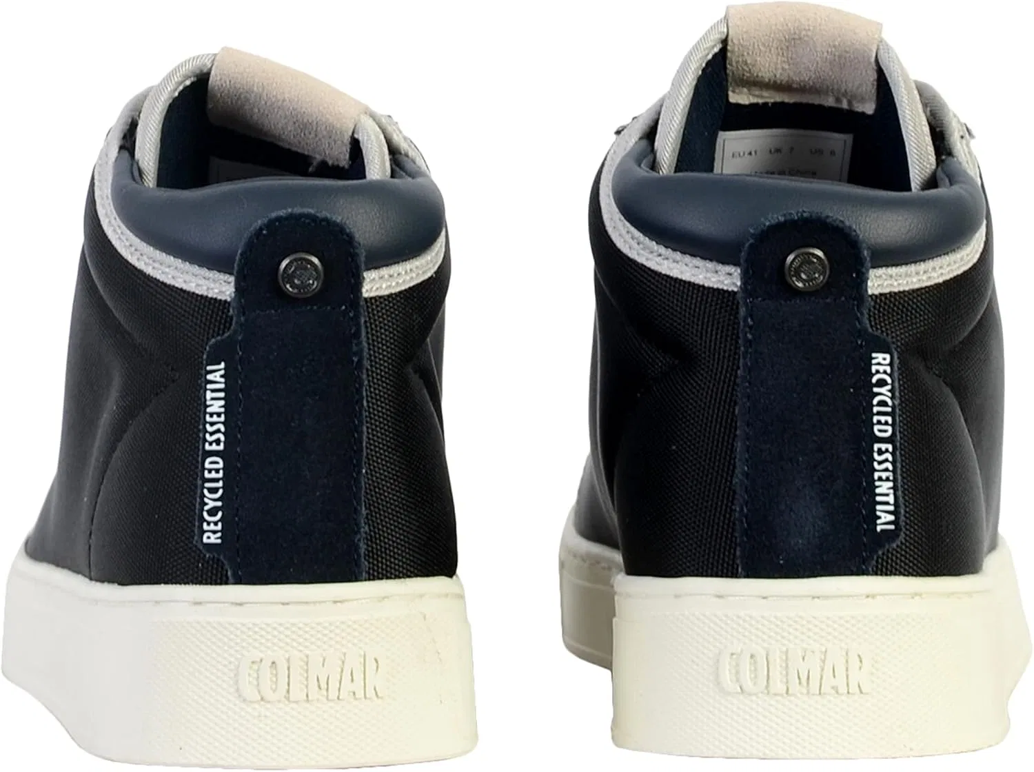 Кроссовки Colmar Bates Mid Varsity из кожи, Blue Black — фото 4