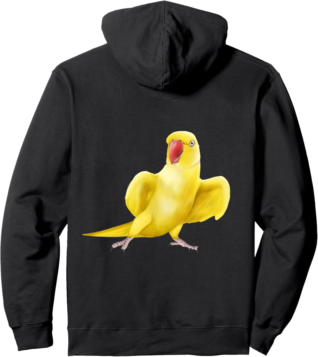 

Толстовка с изображением желтого индийского кольчатого попугая Birdy Birbs, Желтый, Толстовка с изображением желтого индийского кольчатого попугая Birdy Birbs