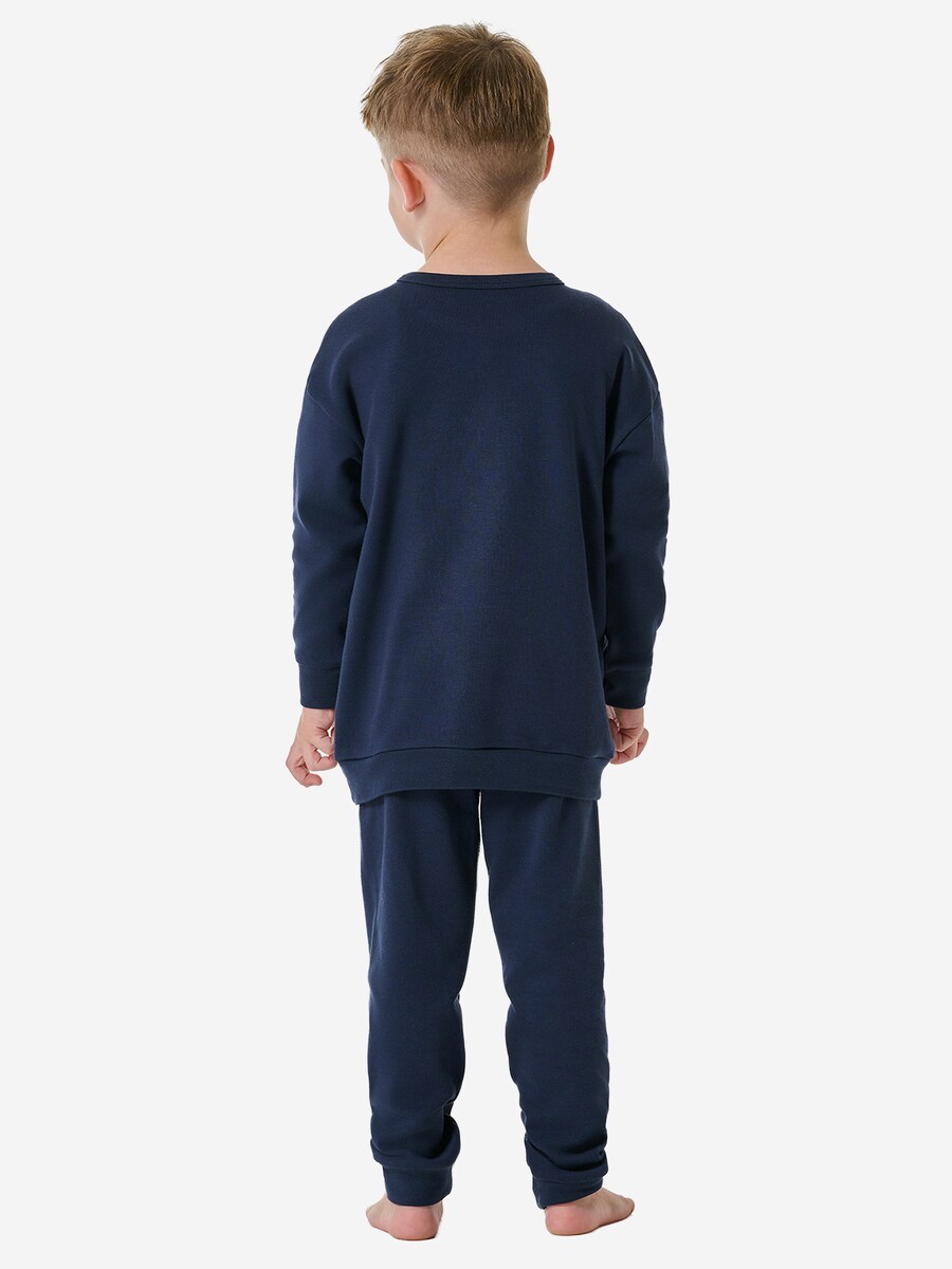 Пижама SCHIESSER Kids Nightwear, небесно-голубой/темно-синий — фото 4