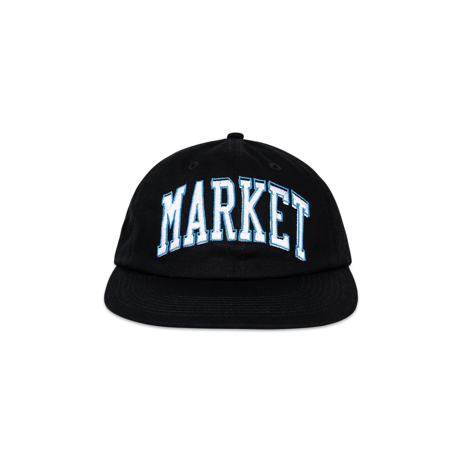 

Кепка Market Offset Arc 6 Panel, черная