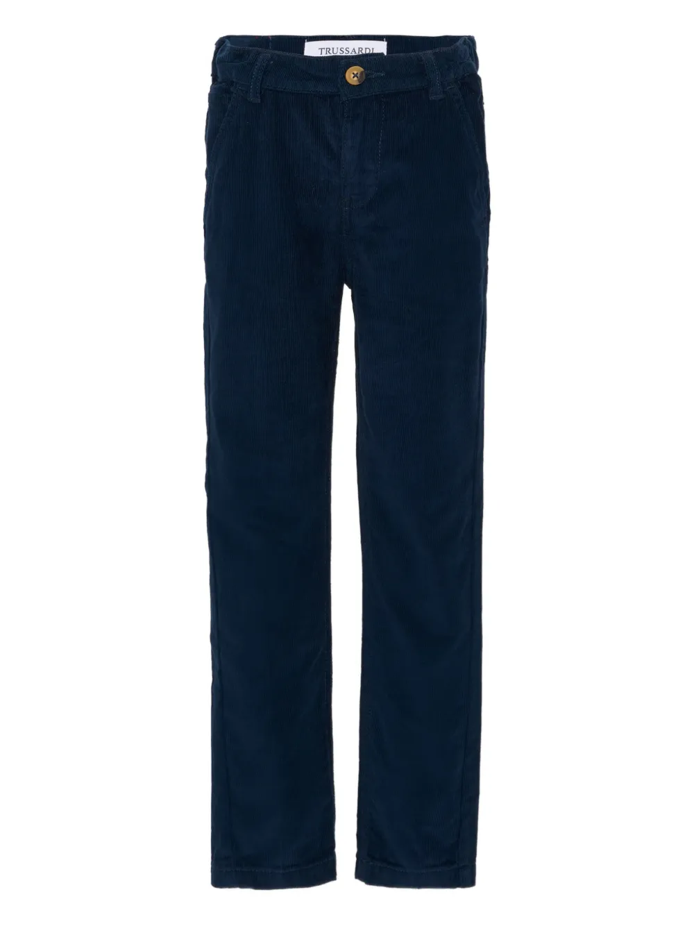 

Брюки с фактурой вельвета Trussardi Junior, синий