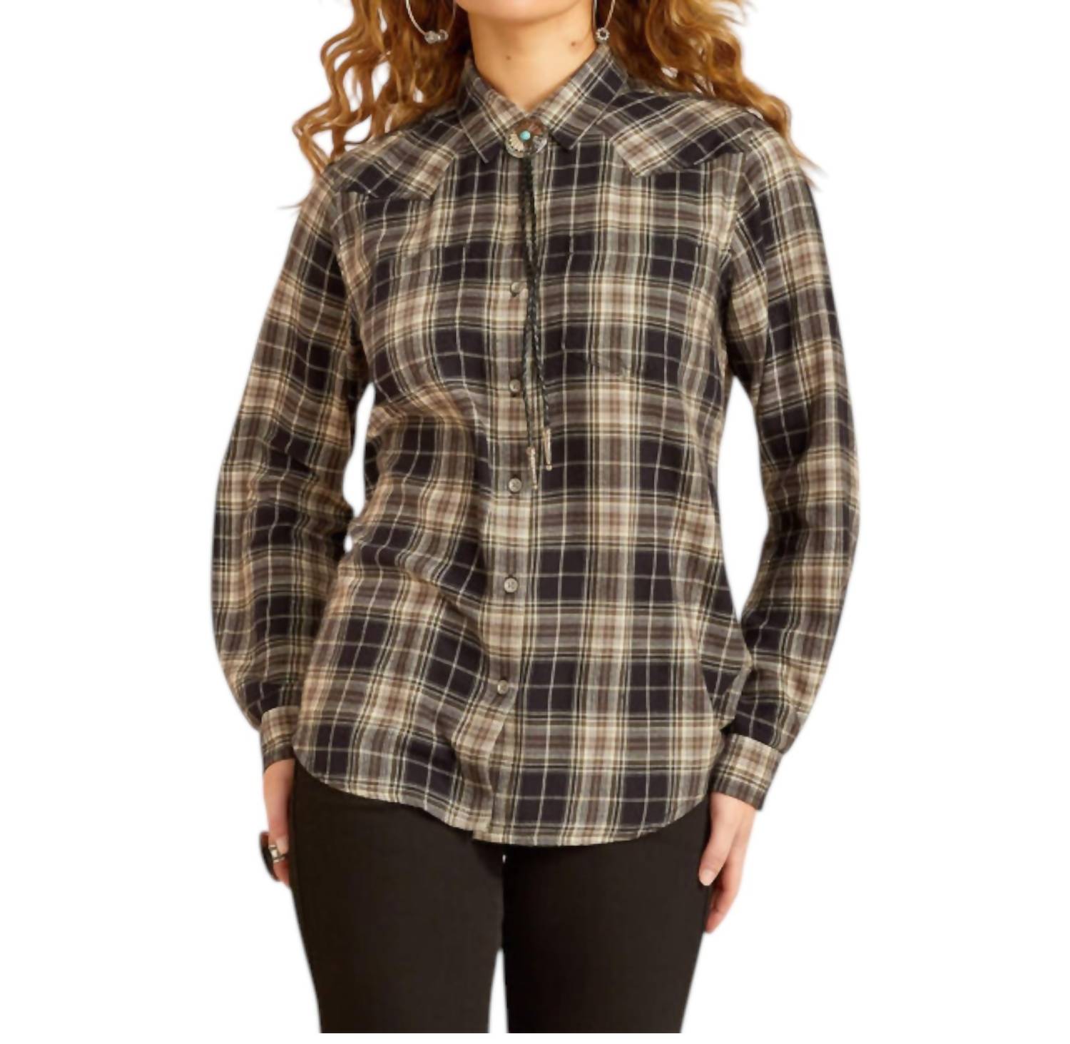 

Рубашка Billie Jean в клетку Cheyenne ARIAT, Cheyenne Plaid