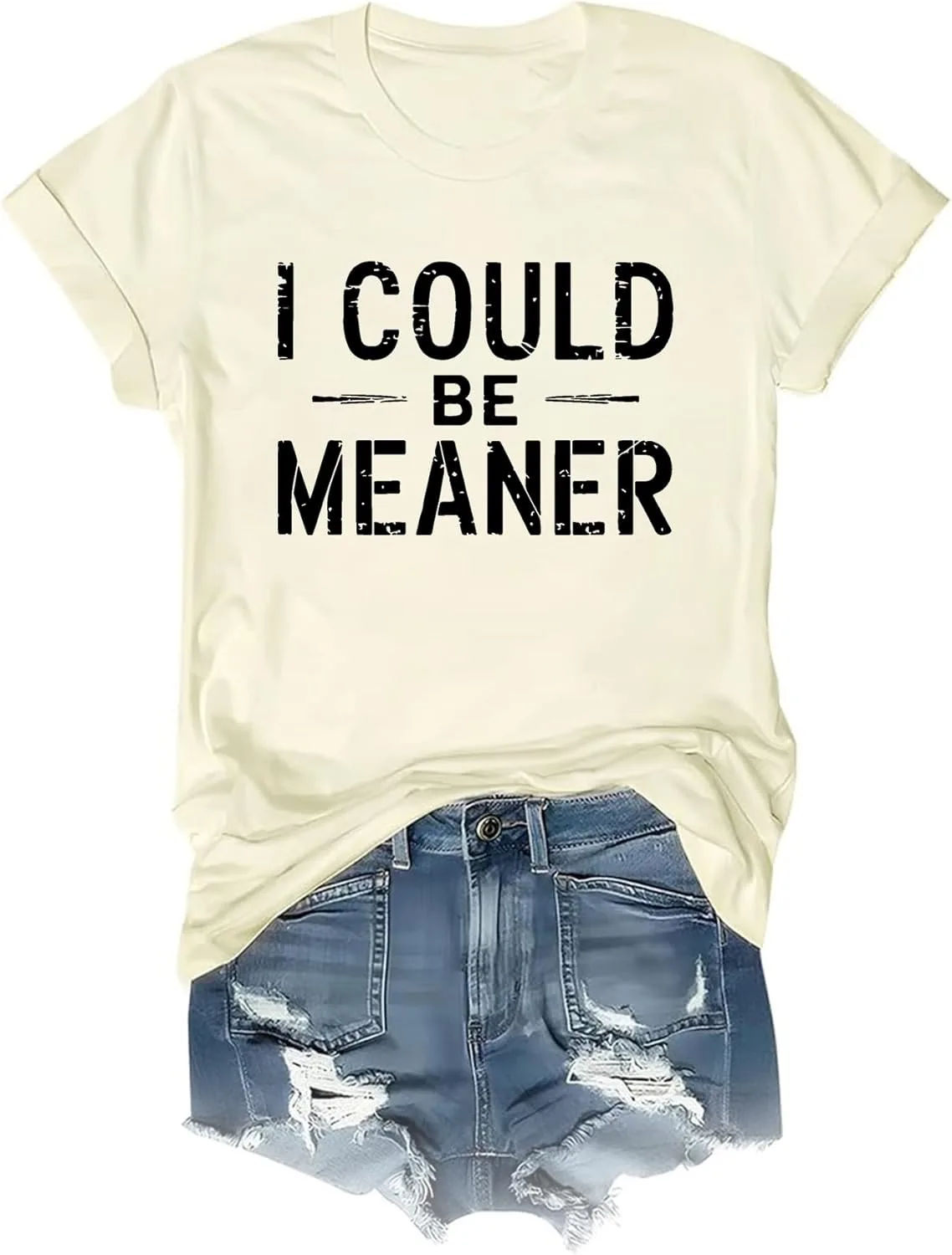 Футболка I Could Be Meaner