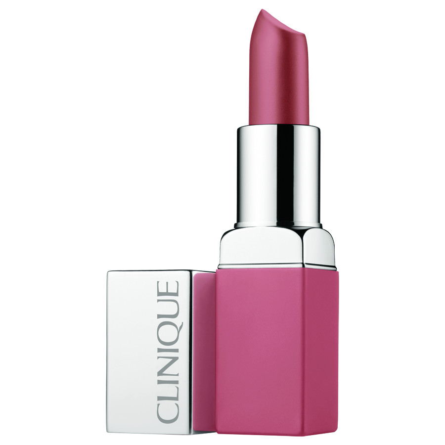 

Матовые помады pop matte lip colour + primer Clinique, цвет blushing pop, вес 3.9 гр.