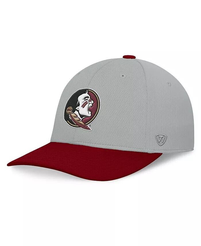 

Мужская серо-гранатовая шляпа Florida State Seminoles Mick Flex Top of the World