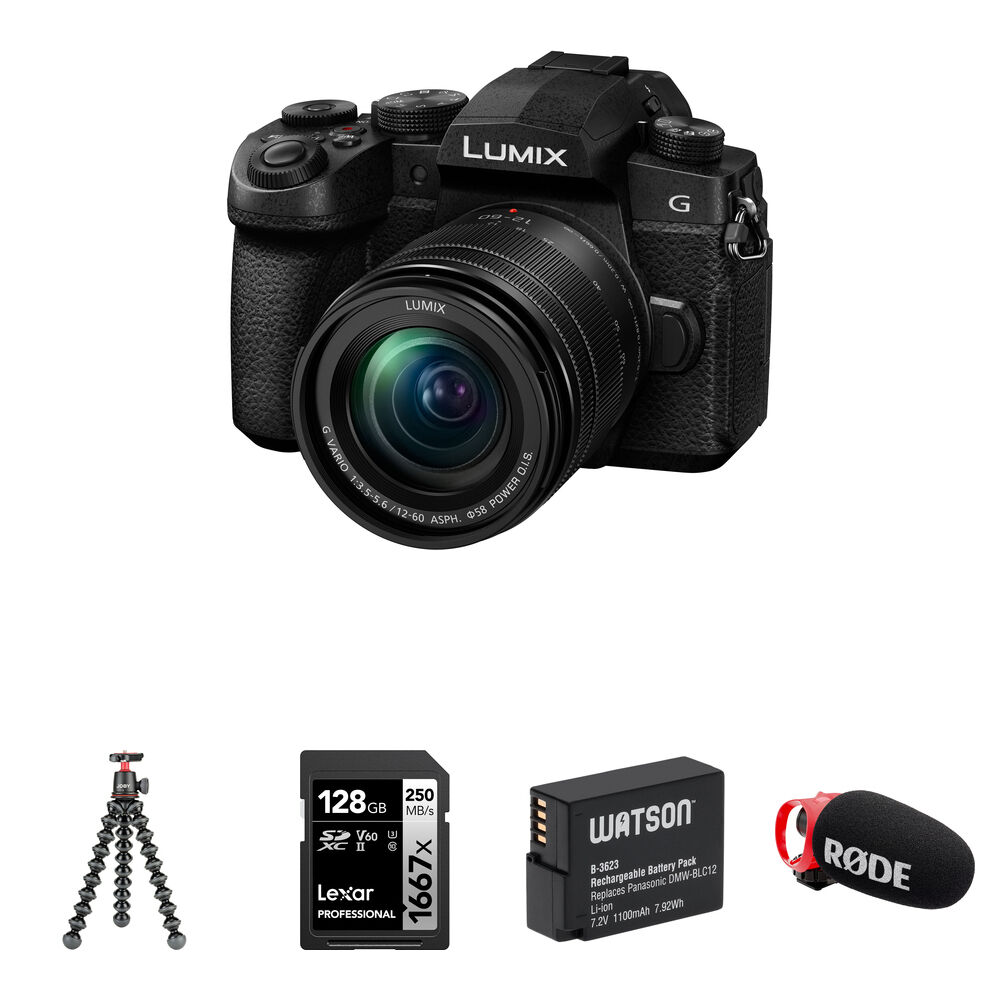 

Беззеркальная камера Panasonic Lumix G95 Hybrid Mirrorless Camera with 12-60mm