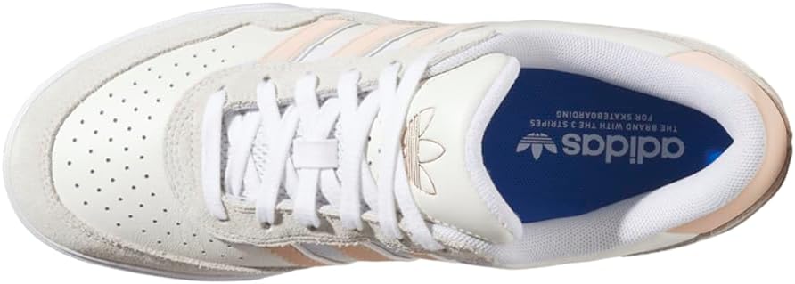 Мужские кроссовки adidas Tyshawn II с шнуровкой - повседневные, off white, слоновая кость — фото 4