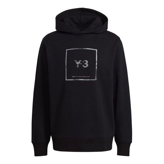 

Худи Y-3 SS21 Logo Printing Unisex Black, черный