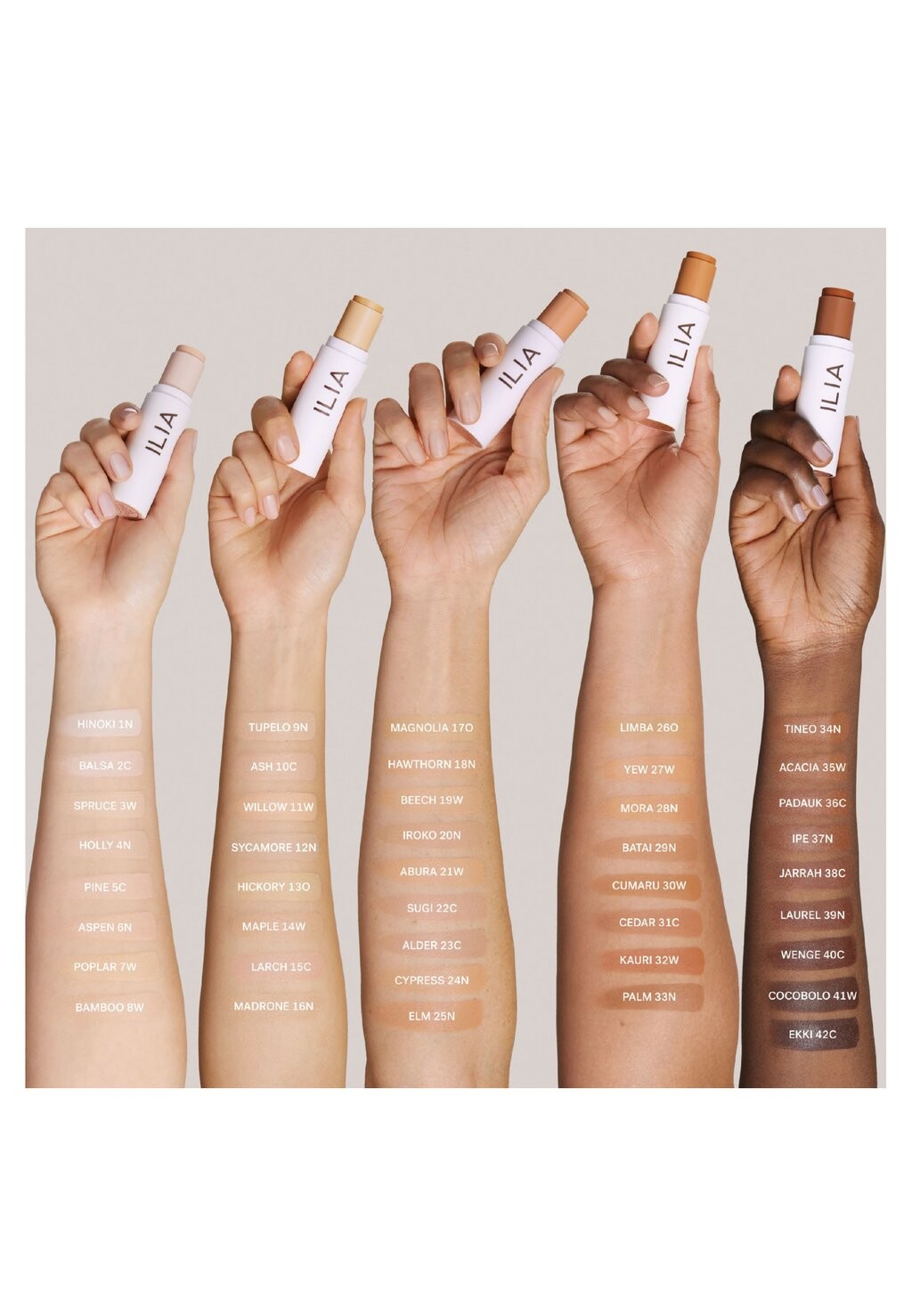 Консилер SKIN REWIND COMPLEXION STICK ILIA Beauty, темно-коричневый — фото 4