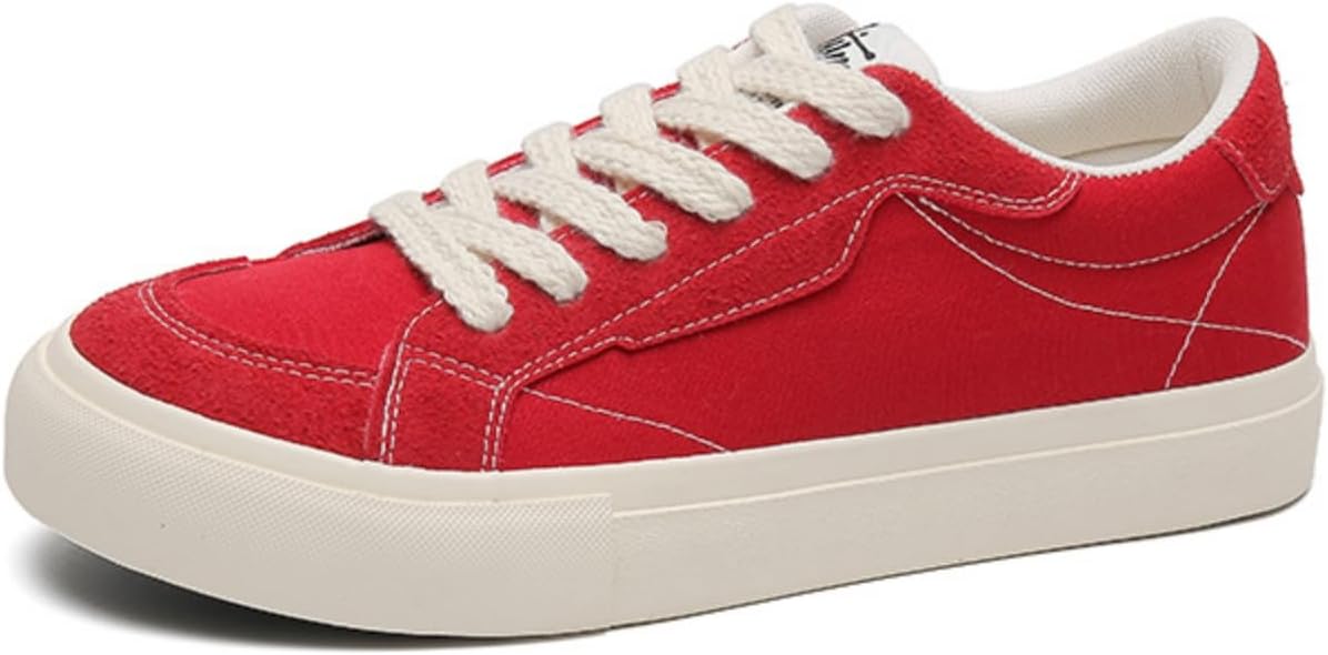 

Мужские удобные повседневные кроссовки для скейтбординга и прогулок, модная мужская спортивная обувь, подходит для ходьбы, тенниса, бега и других видов спорта, стильная и универсальная Aokisx, красный