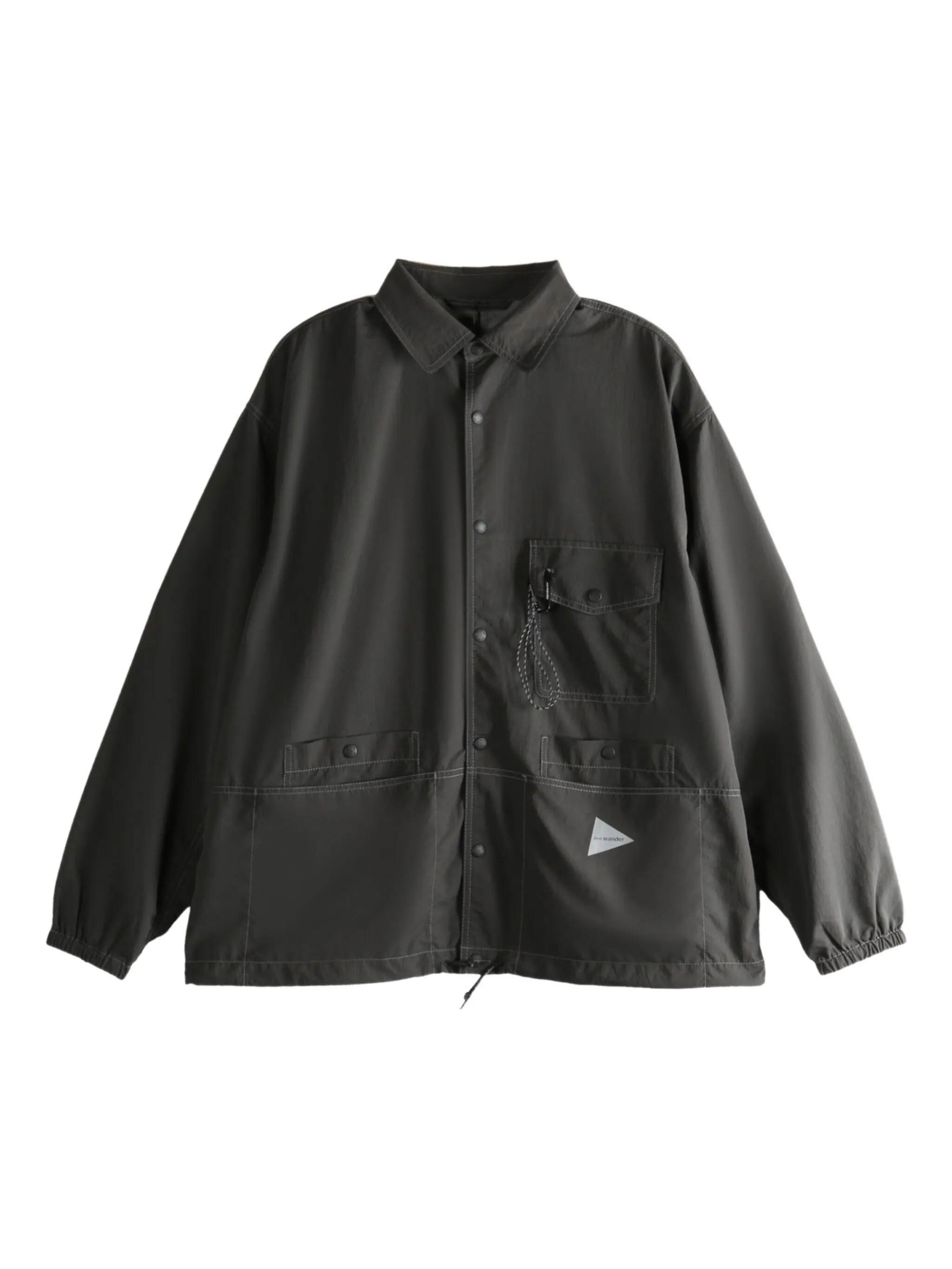 

Куртка на кнопках And Wander, серый