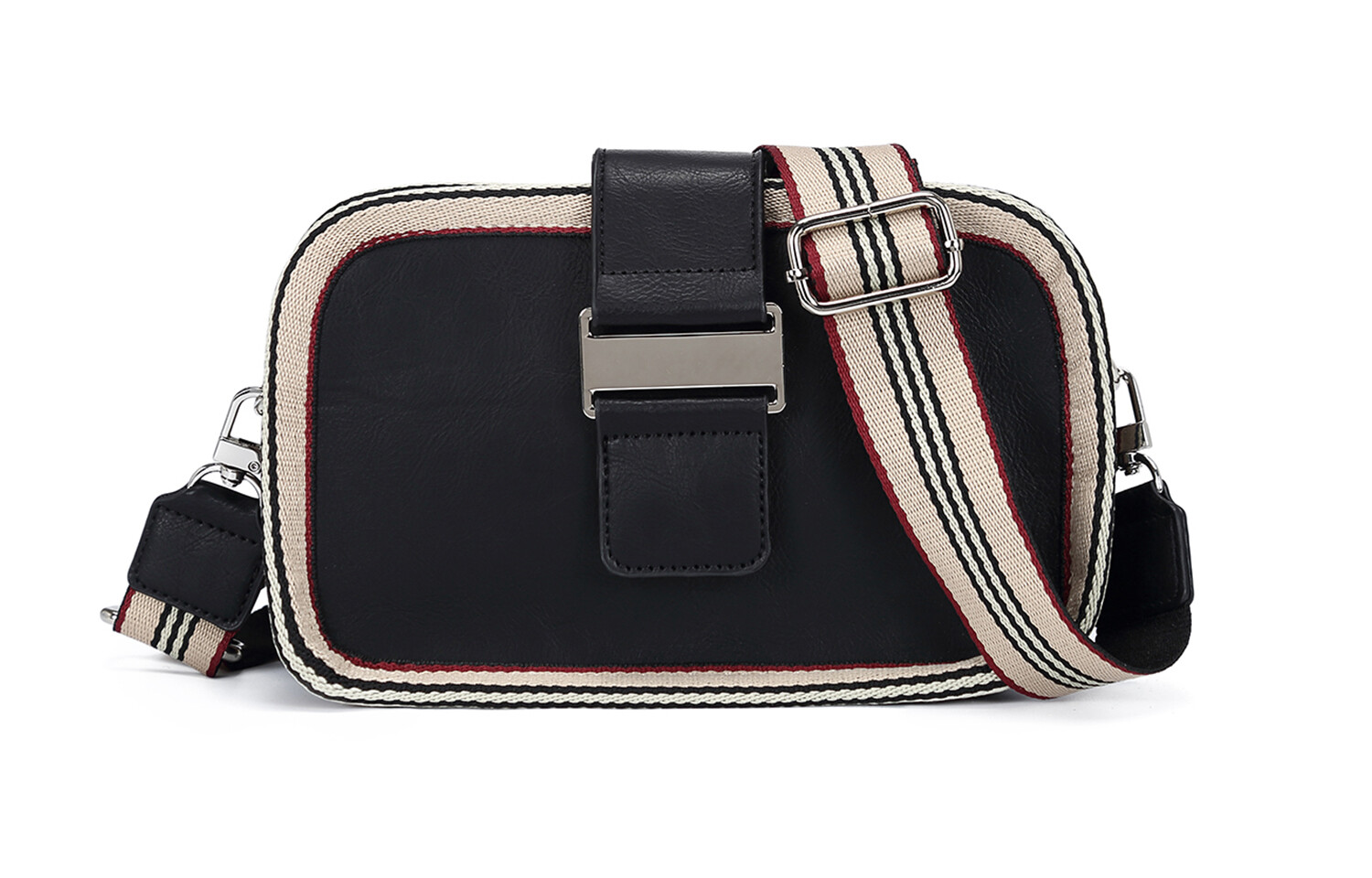 

Сумка через плечо унисекс Slazenger, Черный + рождественская подарочная коробка