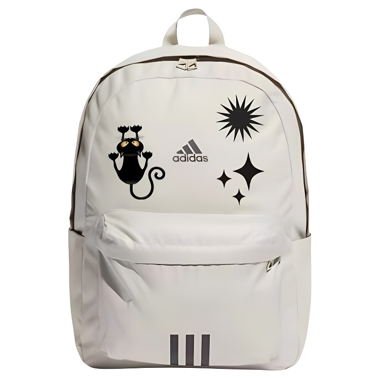 

Adidas Тканевый рюкзак с принтом дракона унисекс светло-серый, Sun and Stars