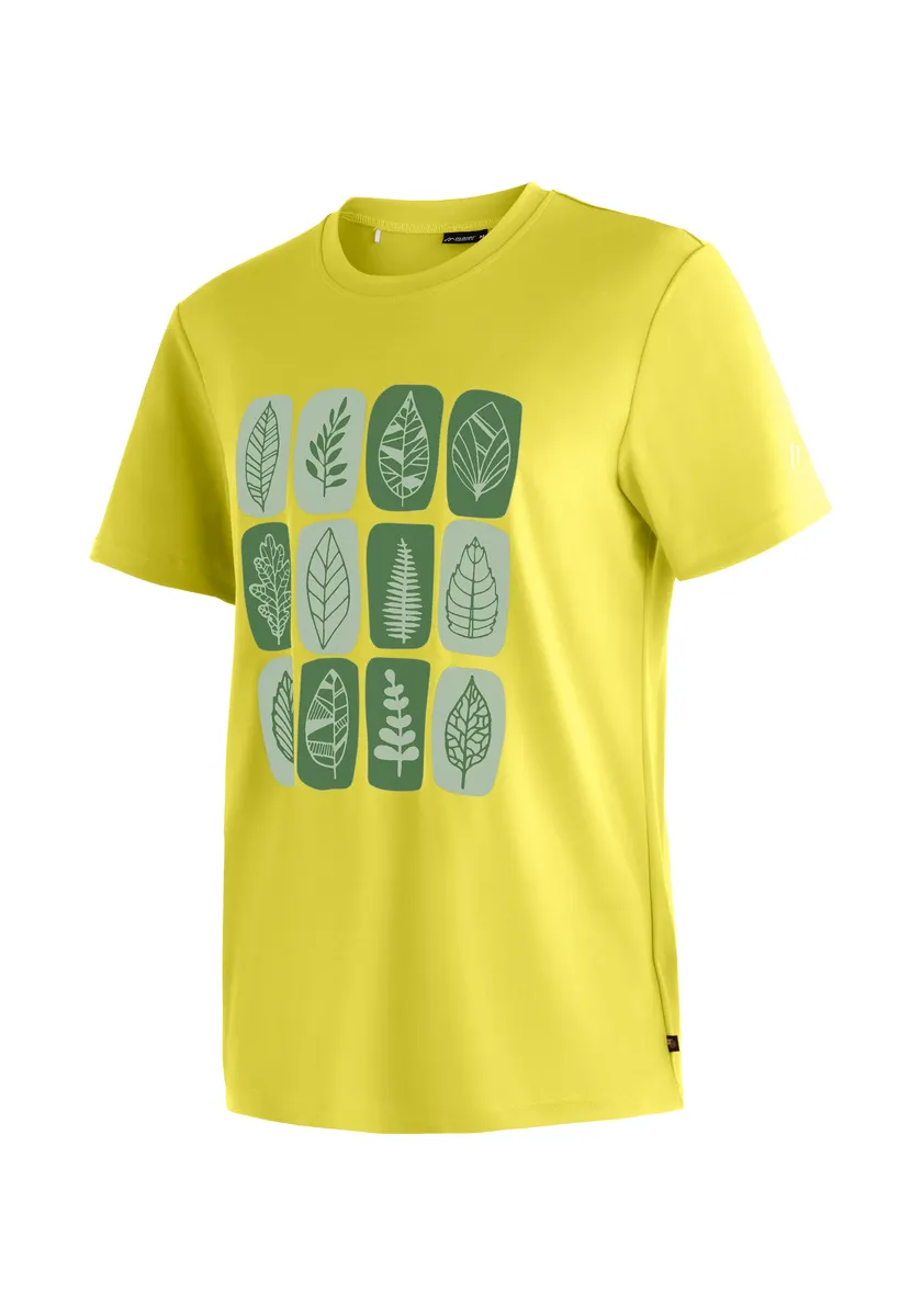 

Функциональная рубашка Maier Sports "Walter Print", функциональная, удобная футболка идеальной посадки, желтый