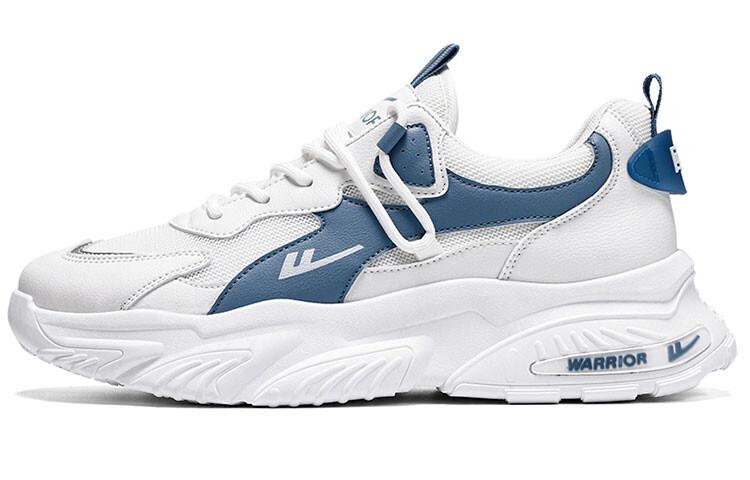

Кроссовки WARRIOR Lifestyle Shoes Men Mid-top White/Blue, белый/синий