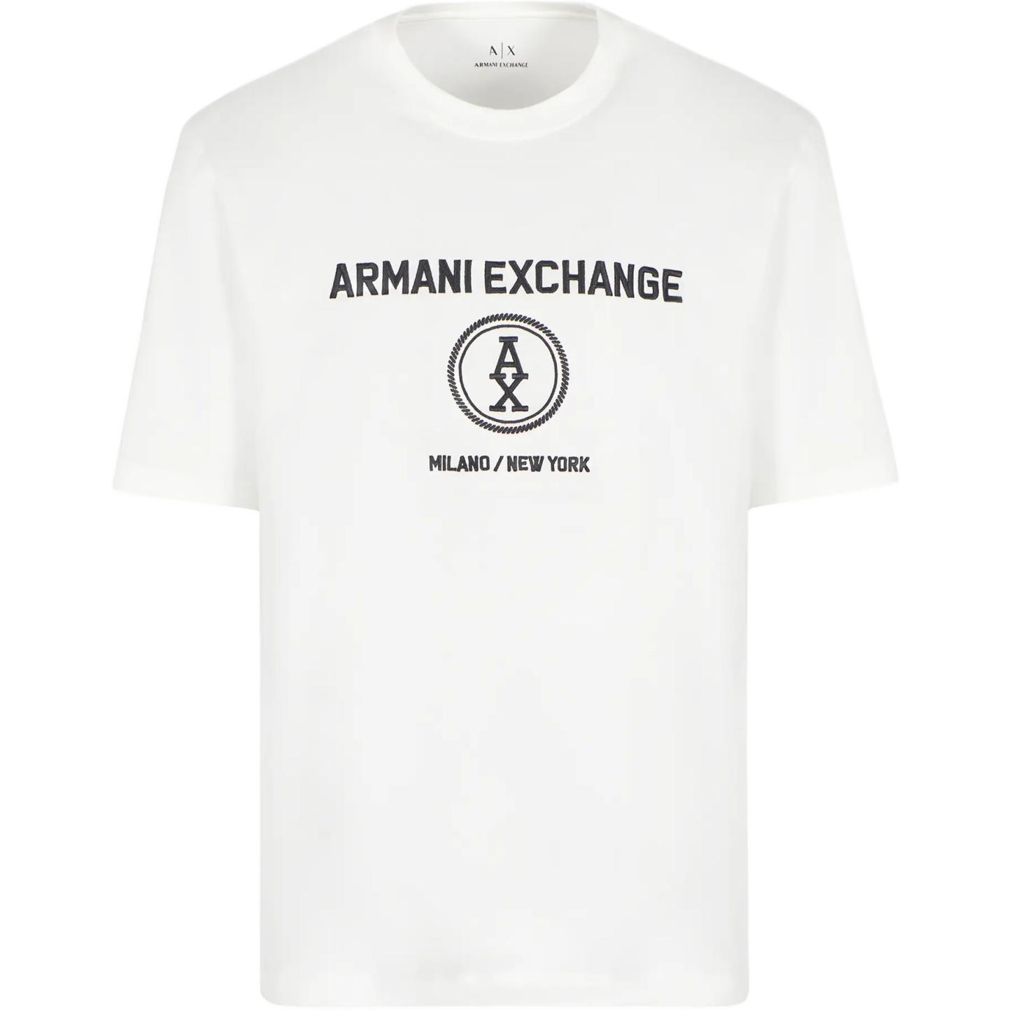 

Футболка мужская белая ARMANI EXCHANGE