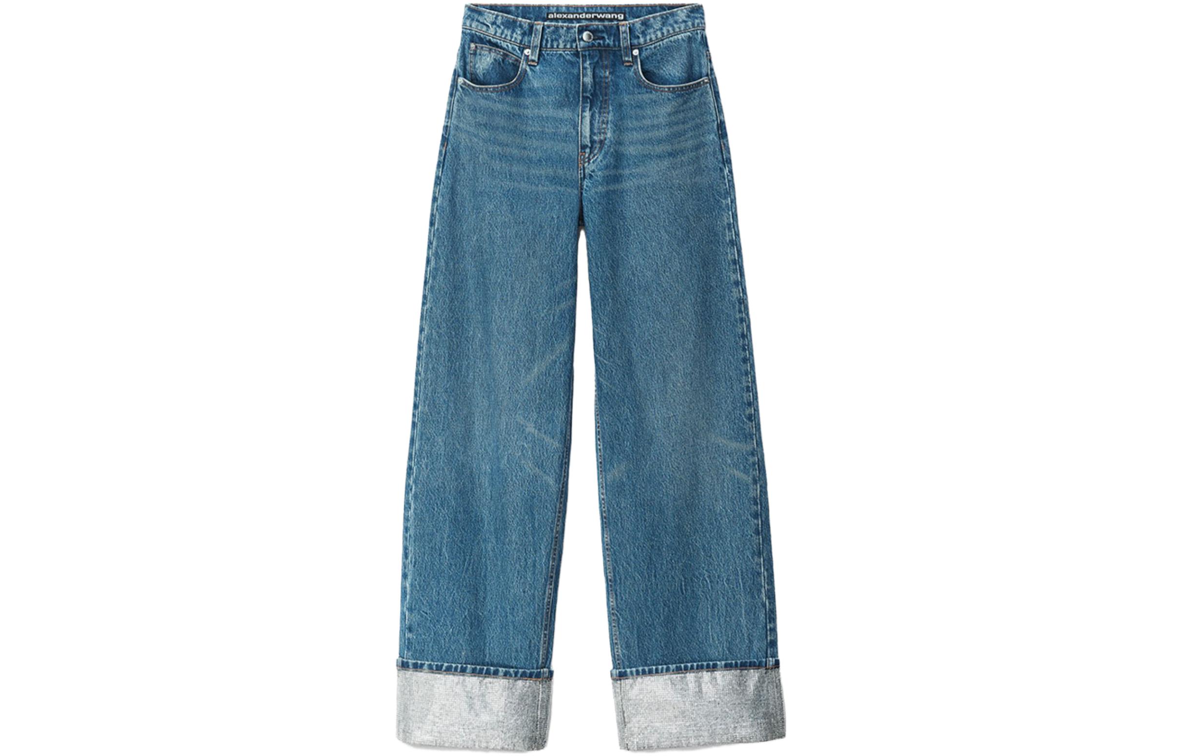 

Джинсы женские темно-синие Alexander Wang