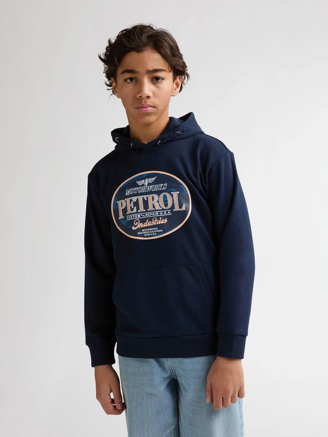Капюшон Petrol Industries, синий