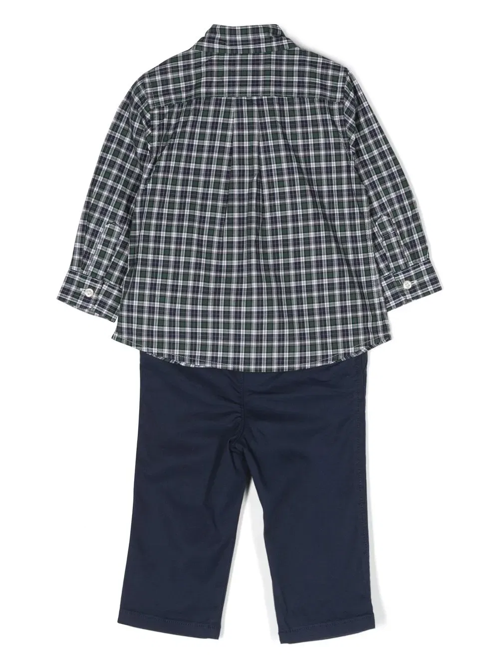 Узкие брюки-чиносы Polo Ralph Lauren Kids, синий — фото 2