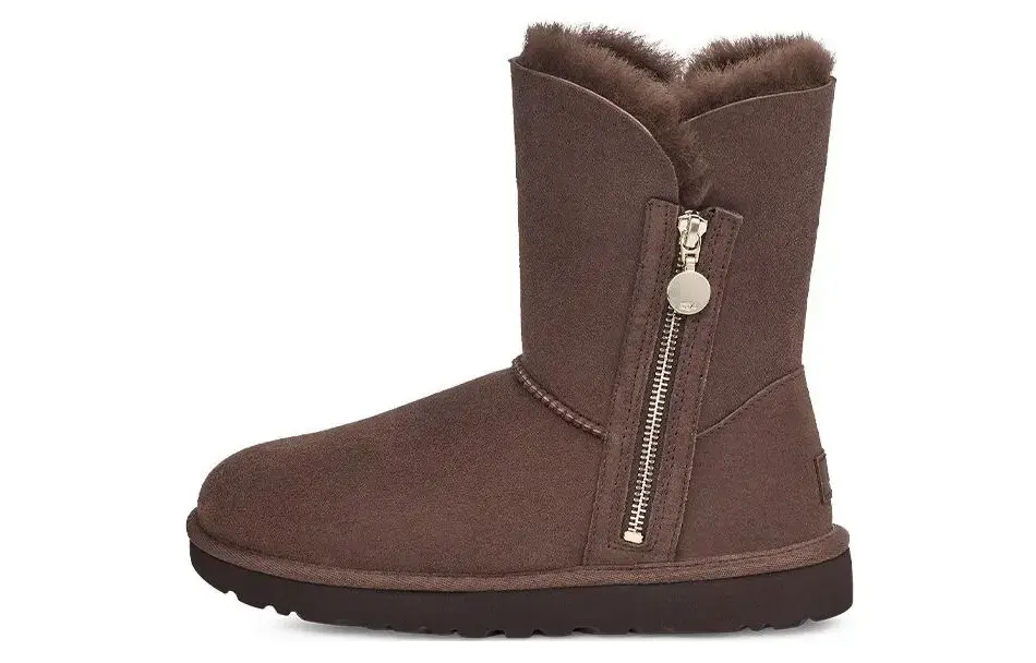 Угги UGG Bailey Zip Short Boot Burnt Cedar Women's