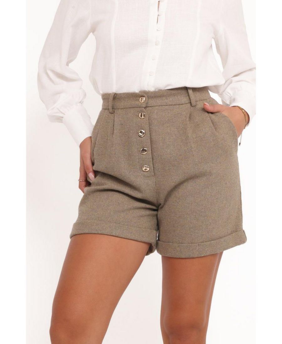 

Женские шорты Denise классического кроя - бежевый Petal and Pup, Beige/khaki