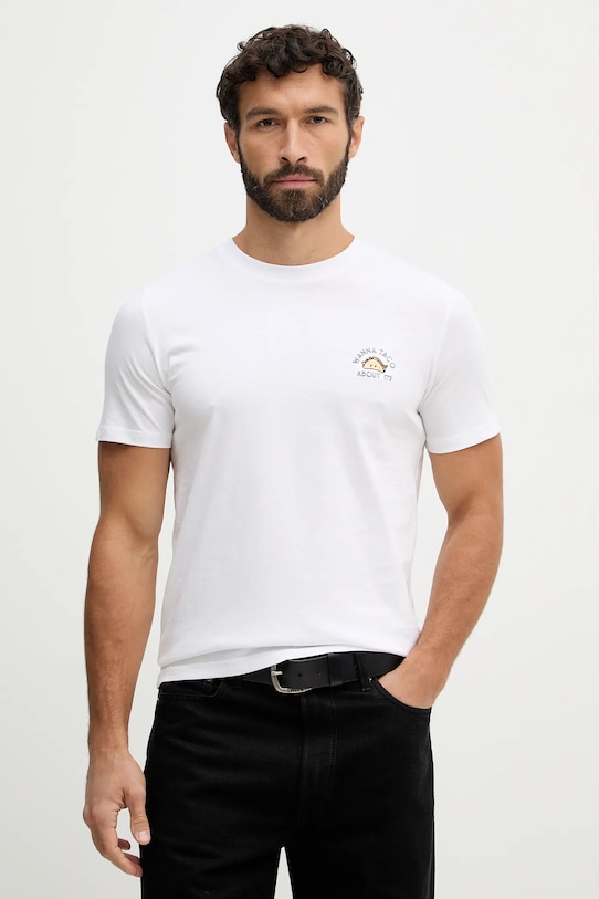 

Хлопковая футболка Lindbergh, белый