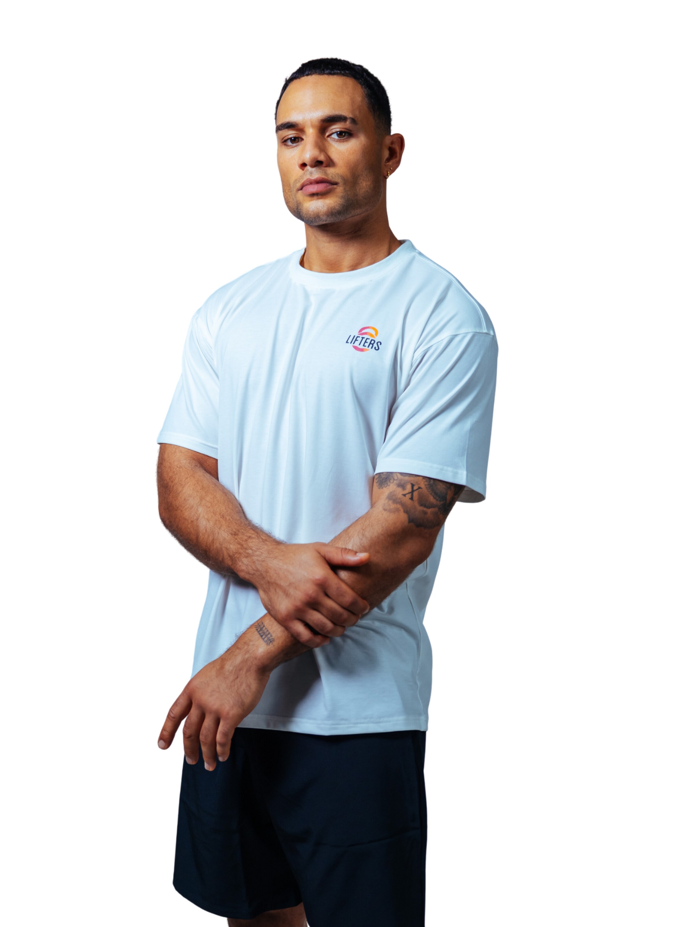 

Lifters Оверсайз футболка 'Street Oversize T-Shirt Unisex' в синем цвете