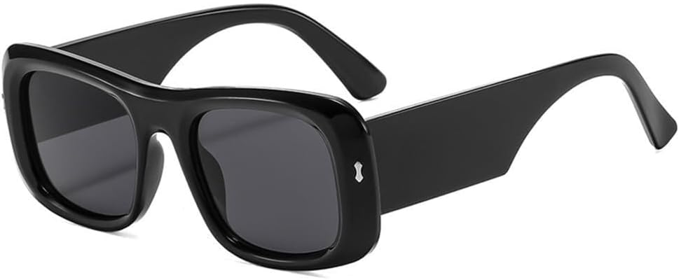 

Солнцезащитные очки конфетных цветов для женщин и мужчин с заклепками, защита от УФ-излучения UV400, для занятий спортом на открытом воздухе, бега и езды на велосипеде Generic, Black Grey