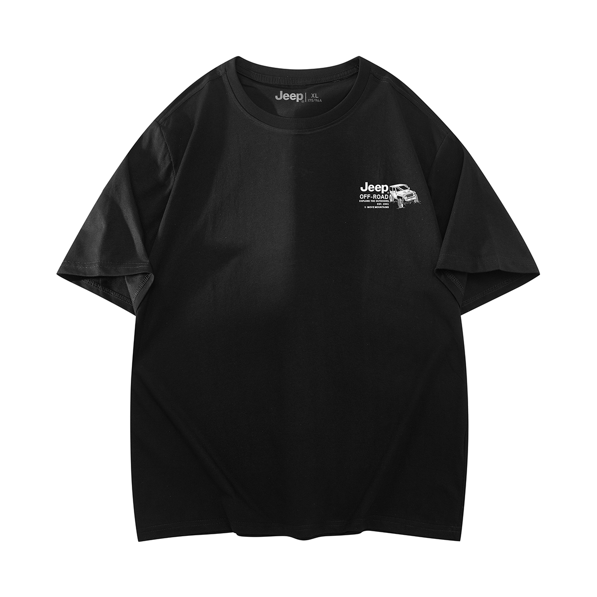 

Футболка в стиле лошади на пастбище Unisex Jeep, черный