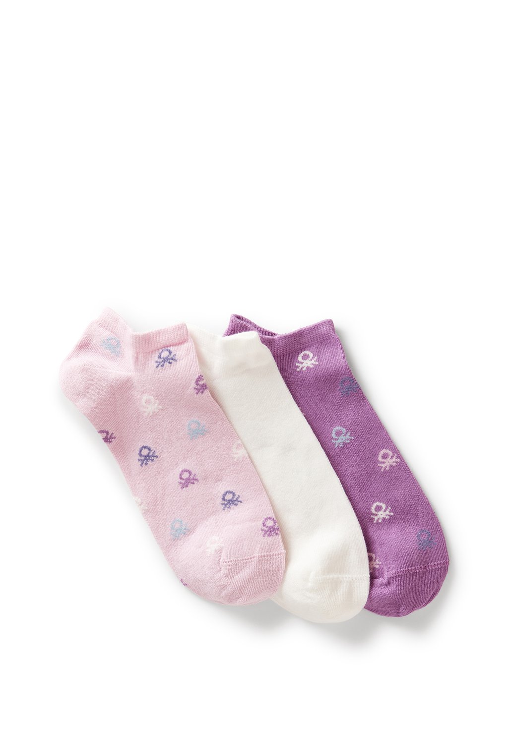 

Носки THREE PAIRS OF STRETCH BLEND United Colors of Benetton, мультиколор