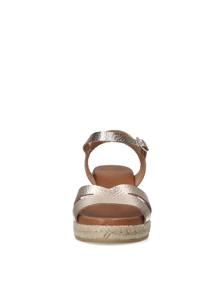 Босоножки на высоком каблуке MANFIELD Sandals, золотой — фото 3