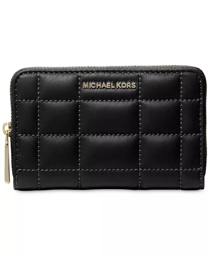 

Маленький футляр для визиток Jet Set на молнии Michael Kors, черный
