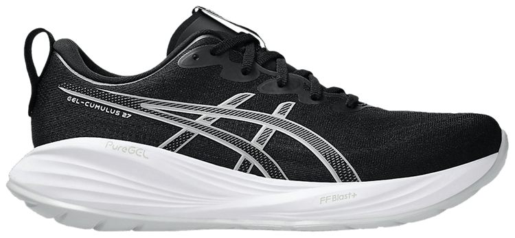 

Кроссовки ASICS Gel Cumulus 27 Extra Wide 'Black Concrete', черный