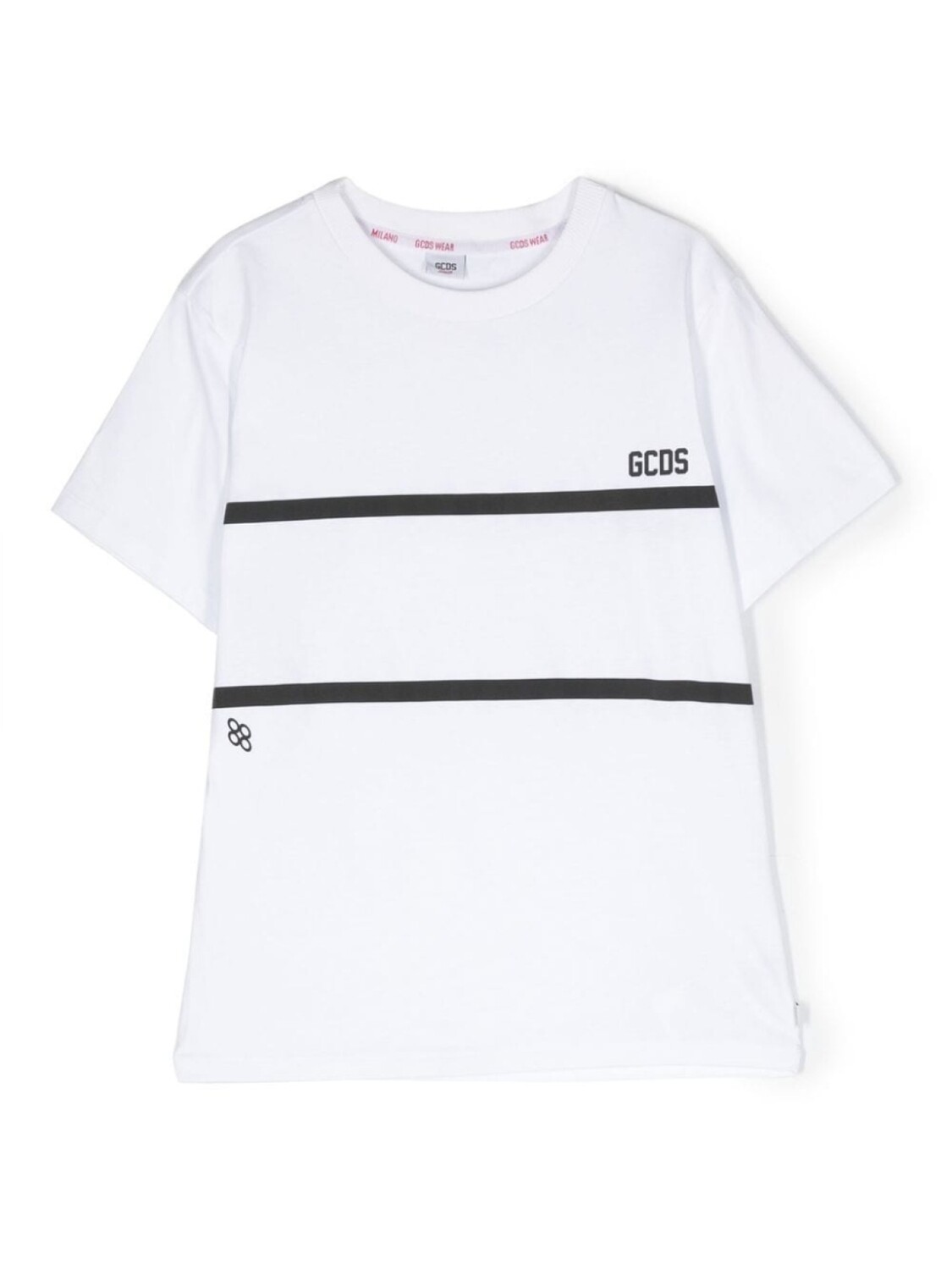

Gcds Kids футболка с логотипом, белый