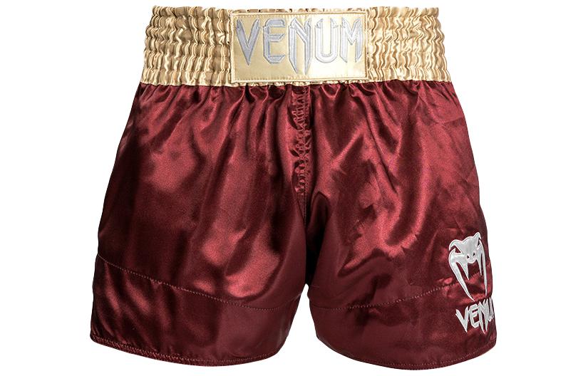 

Унисекс спортивные шорты темно-красного/золотого/белого цвета VENUM
