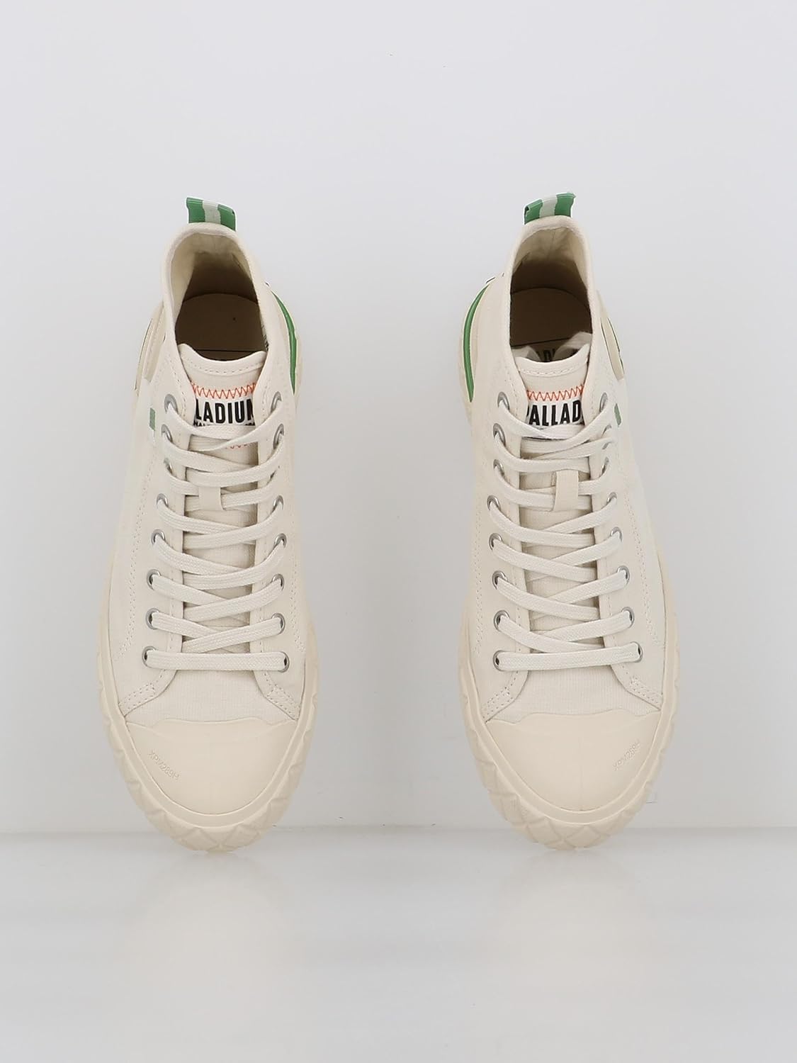 Кроссовки Palladium Unisex Palla Ace Mid из органического канваса на шнуровке, белый — фото 4