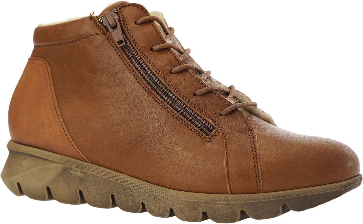 Ботинки CLOUD Maya Wool Lining, цвет Cognac/Cognac