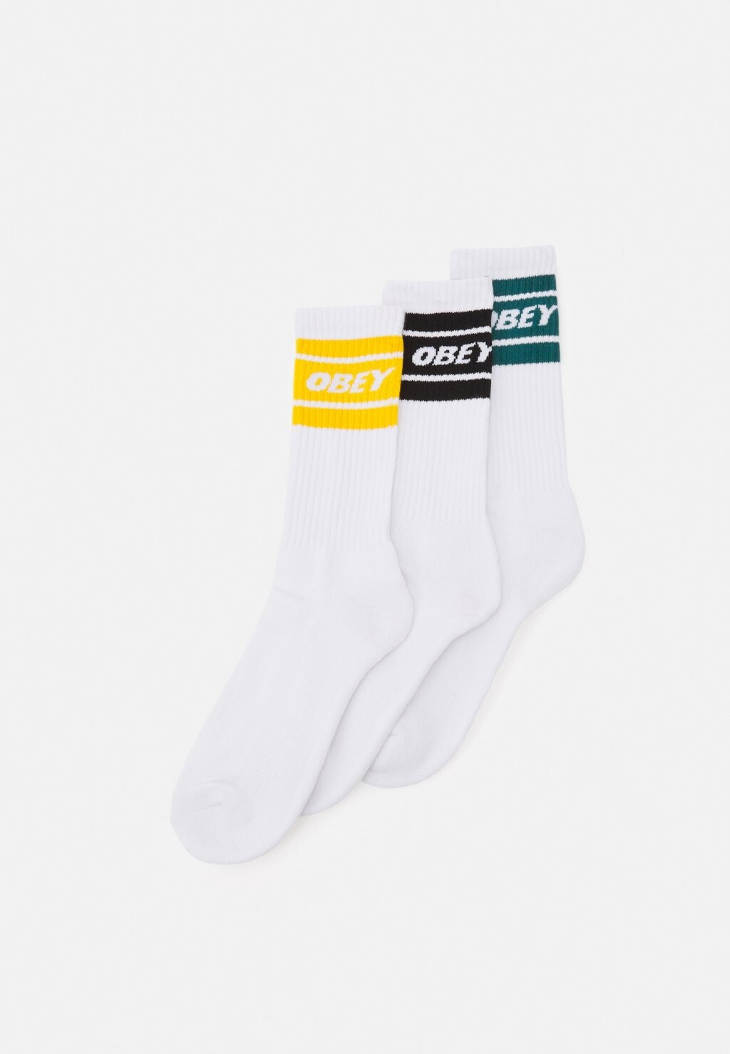 

Носки Cooper 3 Pack Unisex Obey Clothing, белые