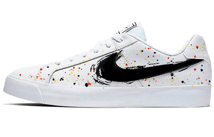 

Кроссовки Nike Court Royale Skateboarding Shoes Unisex Low-top Black/white, белый